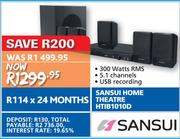 Sansui Home Theatre HTIB1010D
