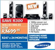 Samsung Home Theatre System HTF453HK
