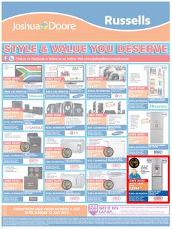 Joshua Doore & Russells : Style & Value You Deserve (6 Jul - 12 Jul 2015), page 4