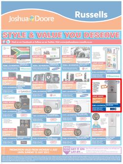 Joshua Doore & Russells : Style & Value You Deserve (6 Jul - 12 Jul 2015), page 4