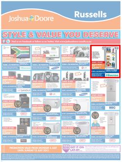 Joshua Doore & Russells : Style & Value You Deserve (6 Jul - 12 Jul 2015), page 4