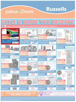 Joshua Doore & Russells : Style & Value You Deserve (6 Jul - 12 Jul 2015), page 4