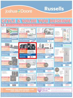 Joshua Doore & Russells : Style & Value You Deserve (6 Jul - 12 Jul 2015), page 4