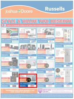 Joshua Doore & Russells : Style & Value You Deserve (6 Jul - 12 Jul 2015), page 4