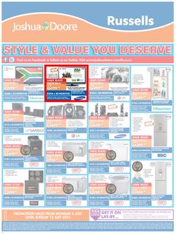 Joshua Doore & Russells : Style & Value You Deserve (6 Jul - 12 Jul 2015), page 4