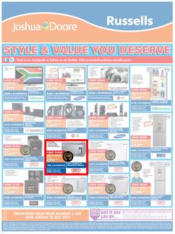 Joshua Doore & Russells : Style & Value You Deserve (6 Jul - 12 Jul 2015), page 4