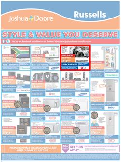 Joshua Doore & Russells : Style & Value You Deserve (6 Jul - 12 Jul 2015), page 4