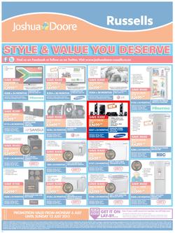 Joshua Doore & Russells : Style & Value You Deserve (6 Jul - 12 Jul 2015), page 4