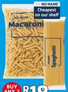 PnP No name Macaroni Or Spaghetti-Any 2 x 500g