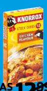 Knorrox Stock Cubes Assorted-12's Per Pack