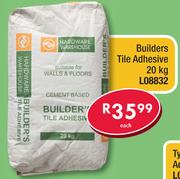 Builders Tile Adhesive L08832-20Kg Each