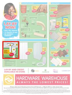 Hardware Warehouse Gauteng : Build With Quality (22 Feb - 4 Mar 2016), page 4