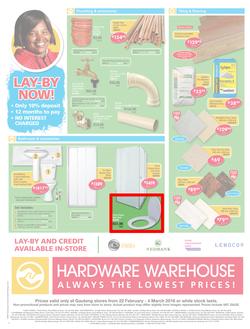 Hardware Warehouse Gauteng : Build With Quality (22 Feb - 4 Mar 2016), page 4