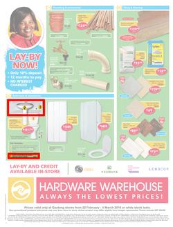 Hardware Warehouse Gauteng : Build With Quality (22 Feb - 4 Mar 2016), page 4