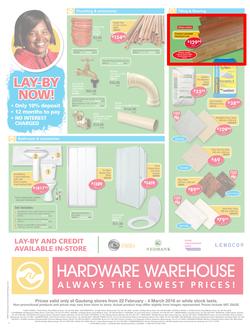 Hardware Warehouse Gauteng : Build With Quality (22 Feb - 4 Mar 2016), page 4