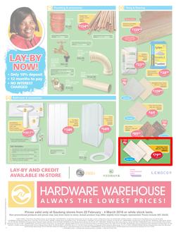 Hardware Warehouse Gauteng : Build With Quality (22 Feb - 4 Mar 2016), page 4