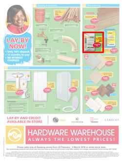 Hardware Warehouse Gauteng : Build With Quality (22 Feb - 4 Mar 2016), page 4