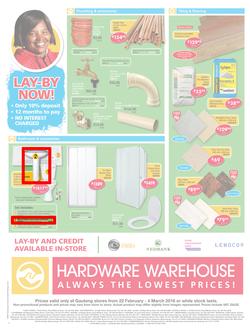 Hardware Warehouse Gauteng : Build With Quality (22 Feb - 4 Mar 2016), page 4