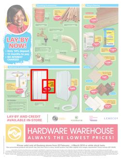 Hardware Warehouse Gauteng : Build With Quality (22 Feb - 4 Mar 2016), page 4