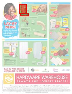 Hardware Warehouse Gauteng : Build With Quality (22 Feb - 4 Mar 2016), page 4