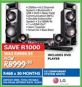 LG Component System ARX10+DVD Player
