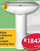 Melisa Deluxe Courier Basin & Pedestal S07835