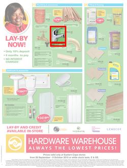 Hardware Warehouse Eastern Cape : We'll Help You Build Now (26 Sep - 9 Oct 2015), page 4