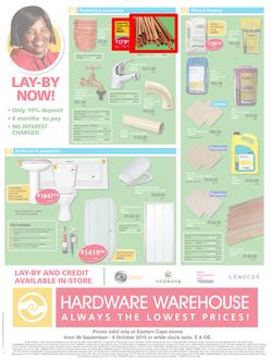 Hardware Warehouse Eastern Cape : We'll Help You Build Now (26 Sep - 9 Oct 2015), page 4