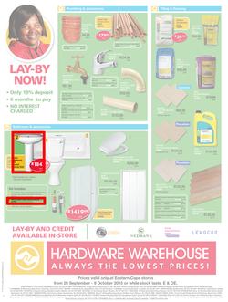 Hardware Warehouse Eastern Cape : We'll Help You Build Now (26 Sep - 9 Oct 2015), page 4