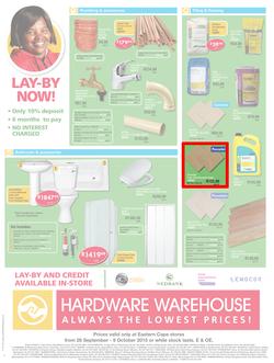 Hardware Warehouse Eastern Cape : We'll Help You Build Now (26 Sep - 9 Oct 2015), page 4