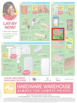 Hardware Warehouse Eastern Cape : We'll Help You Build Now (26 Sep - 9 Oct 2015), page 4