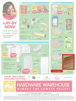 Hardware Warehouse Eastern Cape : We'll Help You Build Now (26 Sep - 9 Oct 2015), page 4