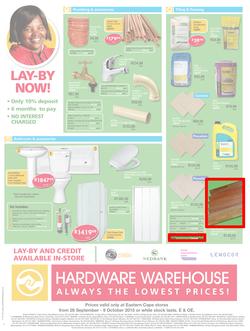 Hardware Warehouse Eastern Cape : We'll Help You Build Now (26 Sep - 9 Oct 2015), page 4