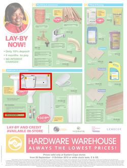 Hardware Warehouse Eastern Cape : We'll Help You Build Now (26 Sep - 9 Oct 2015), page 4