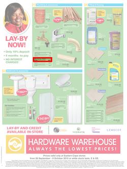 Hardware Warehouse Eastern Cape : We'll Help You Build Now (26 Sep - 9 Oct 2015), page 4
