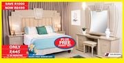 Bolero 3 Piece Bedroom Suite+Duvet Set