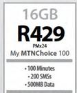 Apple 4.7" iPhone 6 16GB-On MTN Choice 100