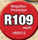 Megaflex Hosepipe - 12mm x 20m Each