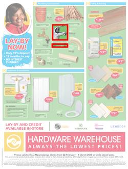 Hardware Warehouse Mpumulanga : Build With Quality (22 Feb - 4 Mar 2016), page 4