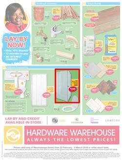 Hardware Warehouse Mpumulanga : Build With Quality (22 Feb - 4 Mar 2016), page 4