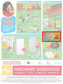 Hardware Warehouse Mpumulanga : Build With Quality (22 Feb - 4 Mar 2016), page 4