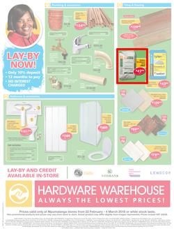 Hardware Warehouse Mpumulanga : Build With Quality (22 Feb - 4 Mar 2016), page 4