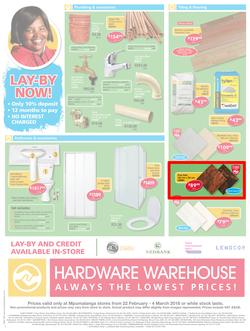 Hardware Warehouse Mpumulanga : Build With Quality (22 Feb - 4 Mar 2016), page 4