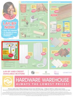 Hardware Warehouse Mpumulanga : Build With Quality (22 Feb - 4 Mar 2016), page 4