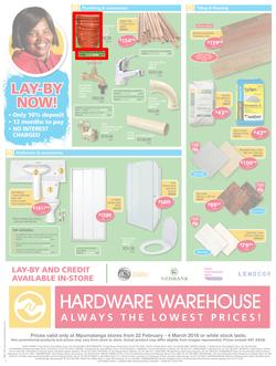 Hardware Warehouse Mpumulanga : Build With Quality (22 Feb - 4 Mar 2016), page 4