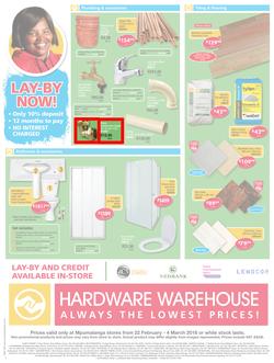 Hardware Warehouse Mpumulanga : Build With Quality (22 Feb - 4 Mar 2016), page 4