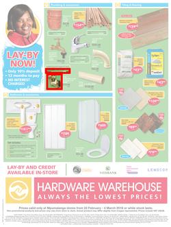 Hardware Warehouse Mpumulanga : Build With Quality (22 Feb - 4 Mar 2016), page 4