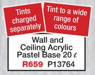 Wall And Ceiling Acrylic Pastel Base-20Ltr