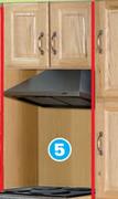 UKD Beverley Oven Hob Unit