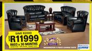 Gommagomma Washington 4-Piece Lounge Suite